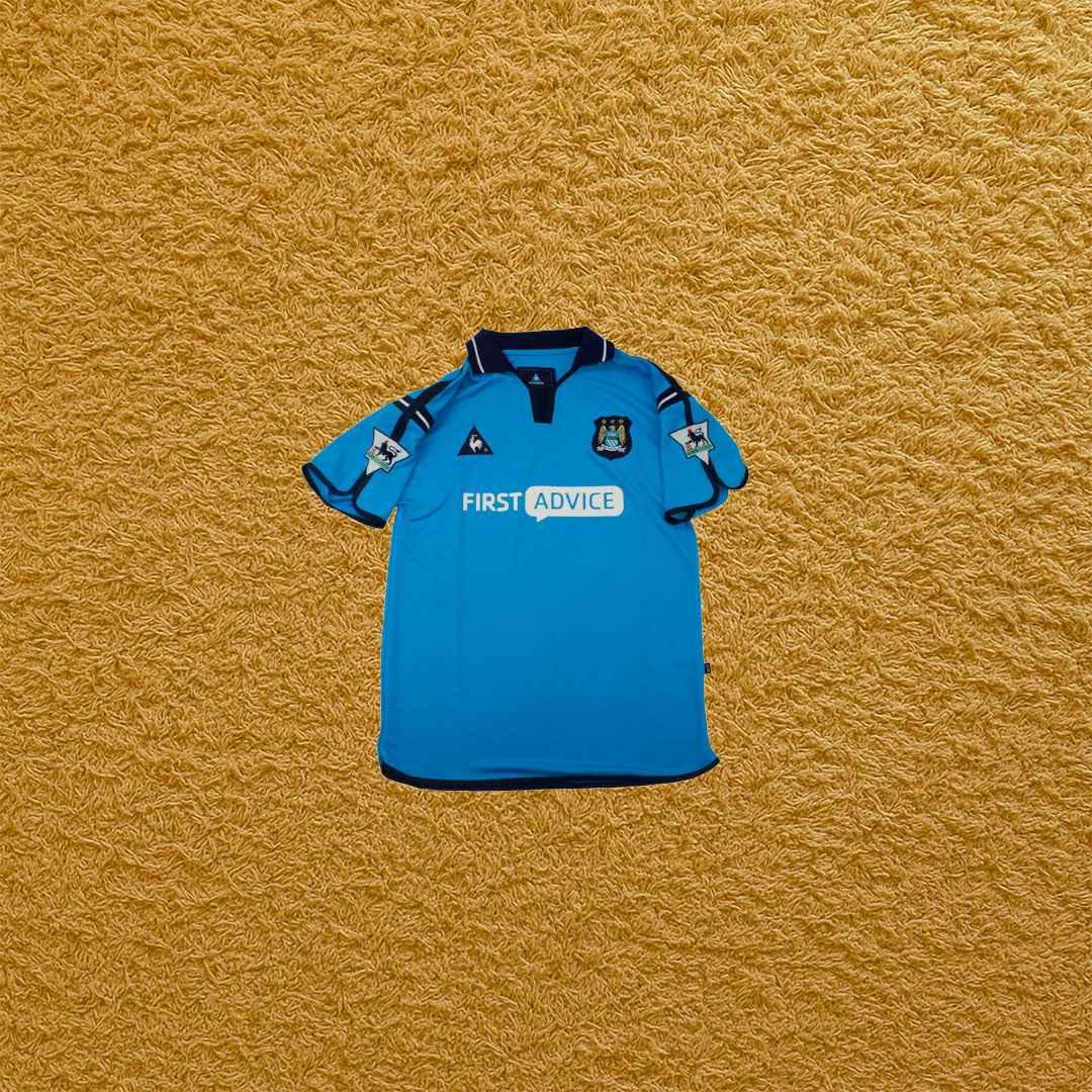 Camiseta retro Manchester City 2003/04 - Futwear