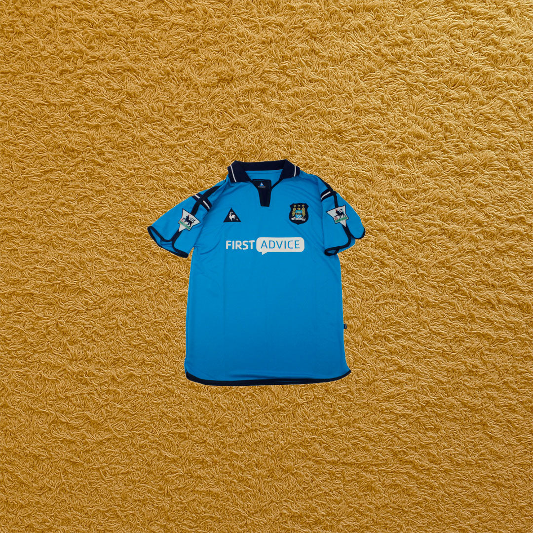 Camiseta retro Manchester City 2003/04 - Futwear