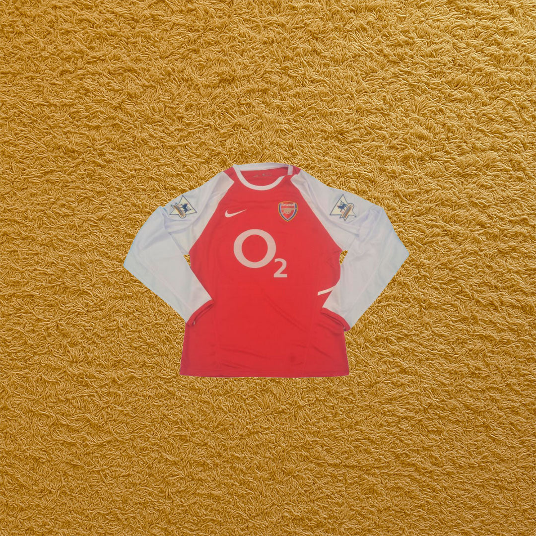 Camiseta retro manga larga Arsenal 2003/04 - Futwear