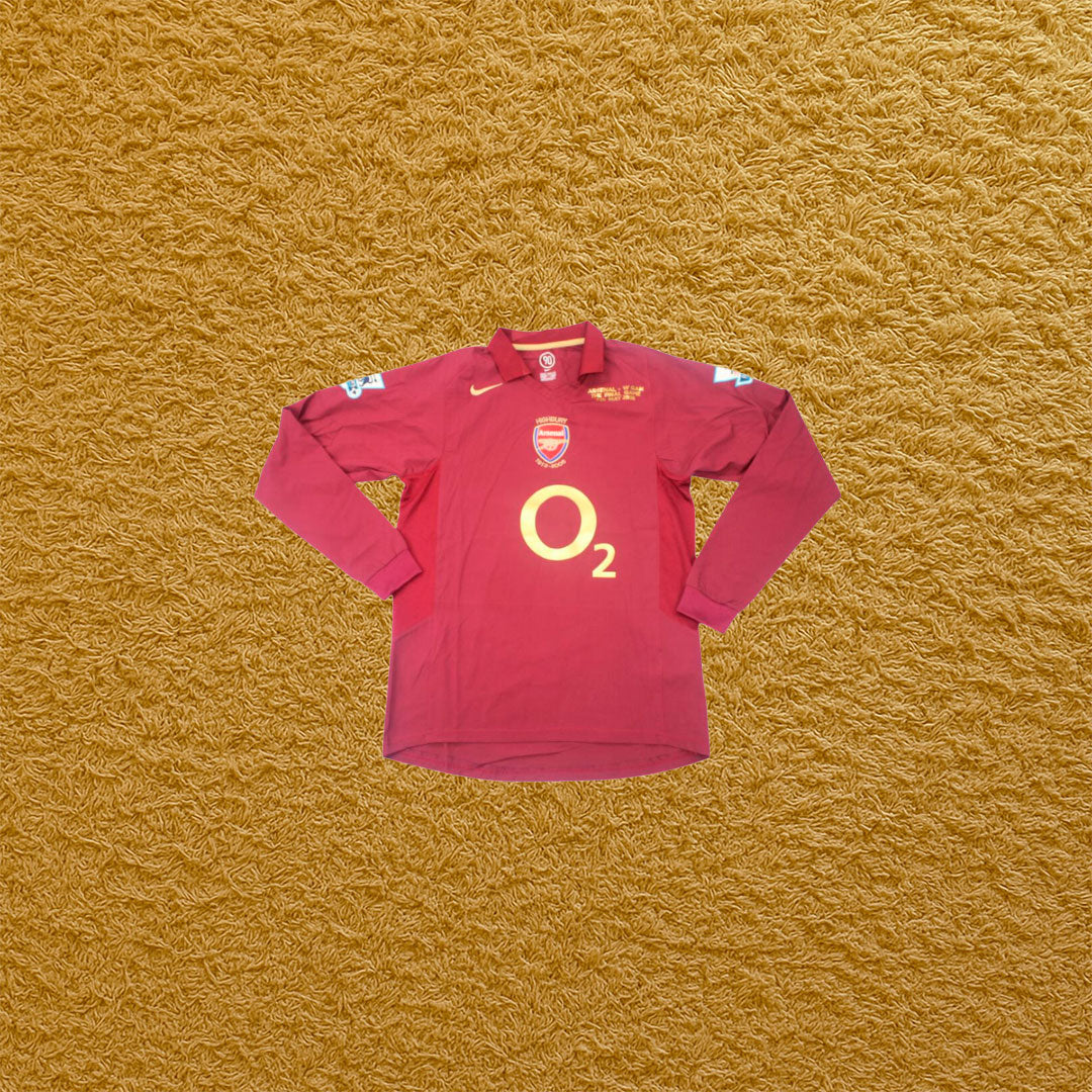 Camiseta retro manga larga Arsenal 2005/06 - Futwear