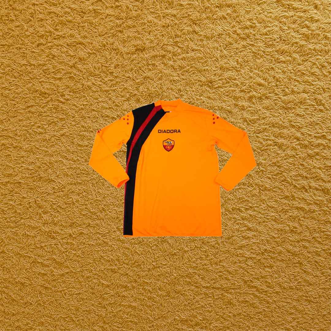 Camiseta retro manga larga Roma 2005/06 - Futwear