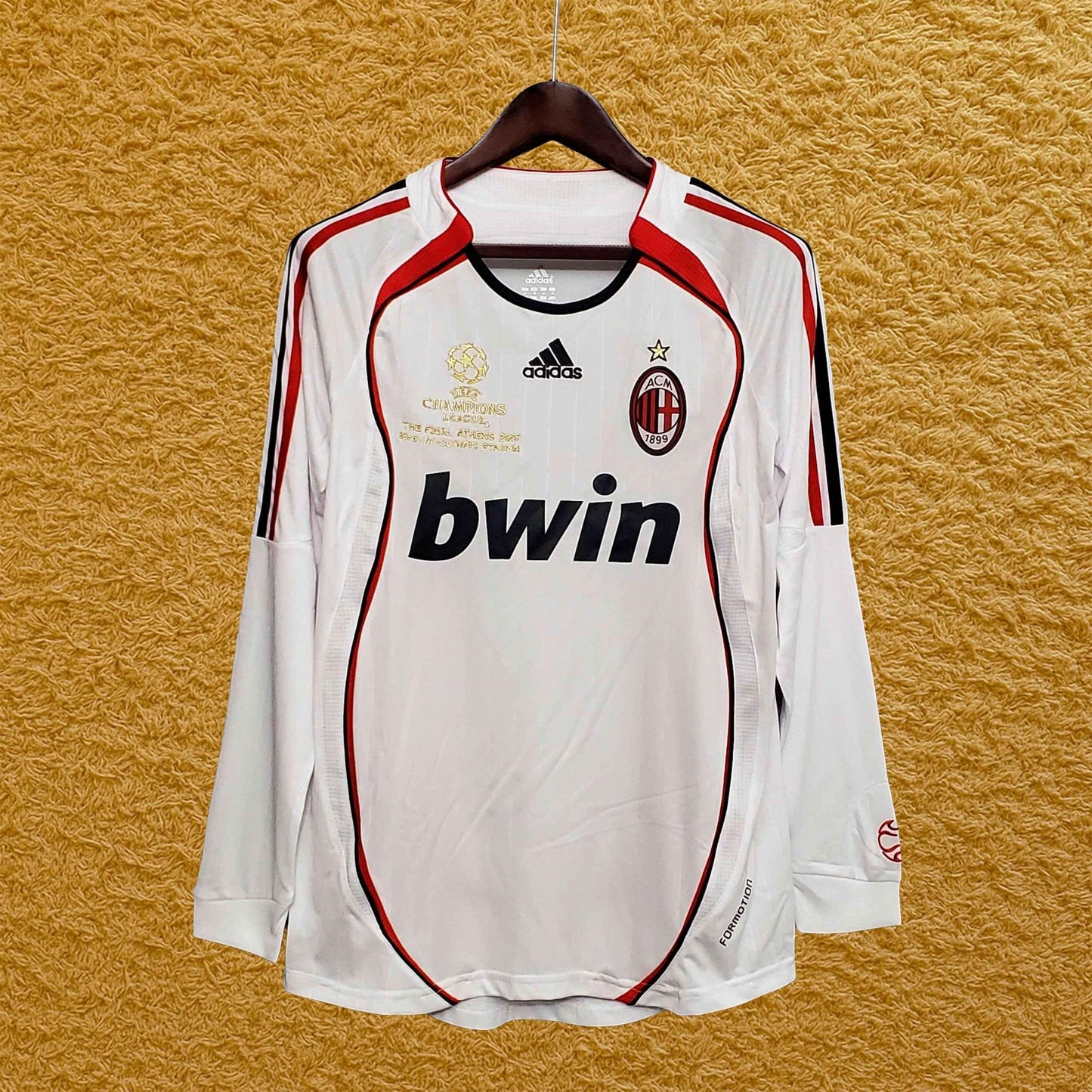 Camiseta retro manga larga AC Milan 2006/07 - Futwear