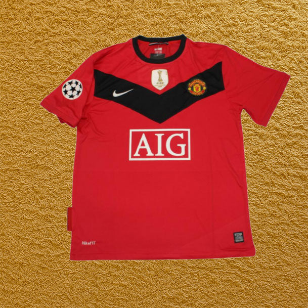 Camiseta retro Manchester United 2009/10 - Futwear