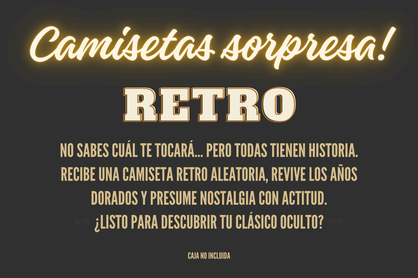 CAMISETA SORPRESA RETRO Futwear