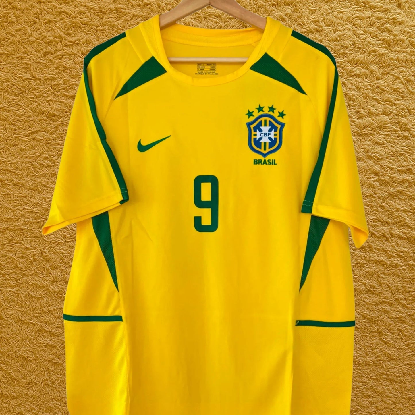 Camiseta retro Brasil 2002 Futwear