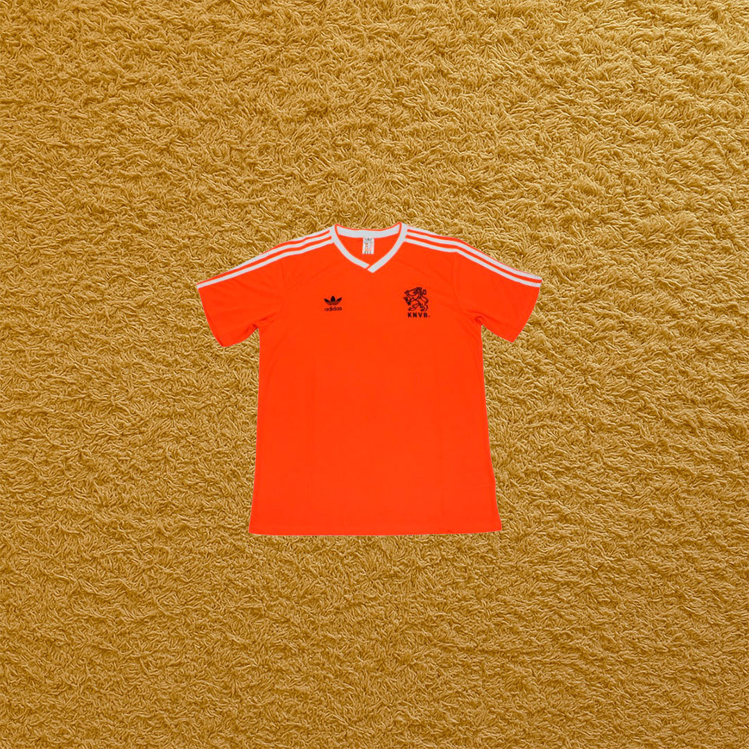 Camiseta retro Paises Bajos 1986 - Futwear