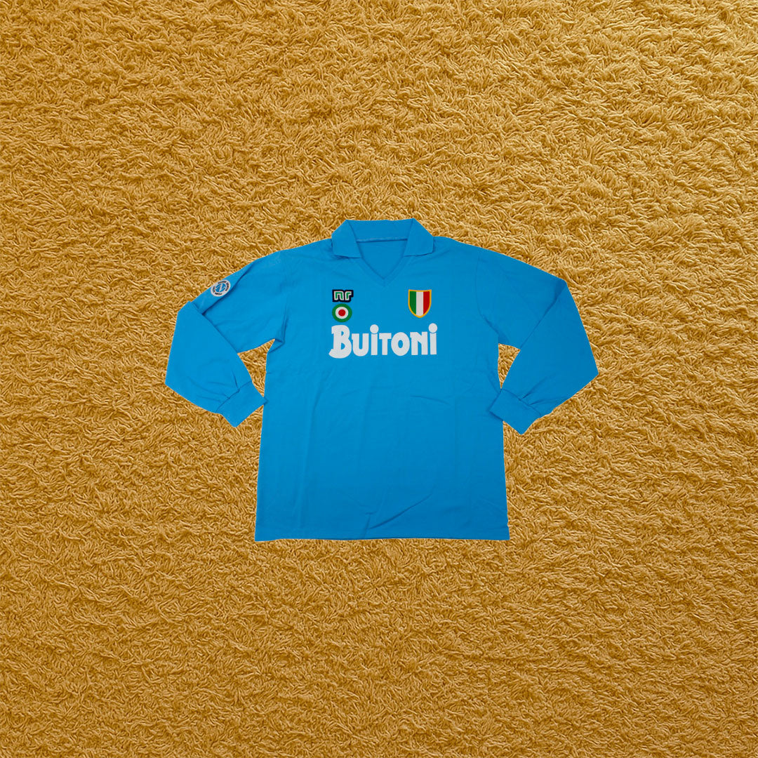 Camiseta retro manga larga Napoli 1987/88 - Futwear