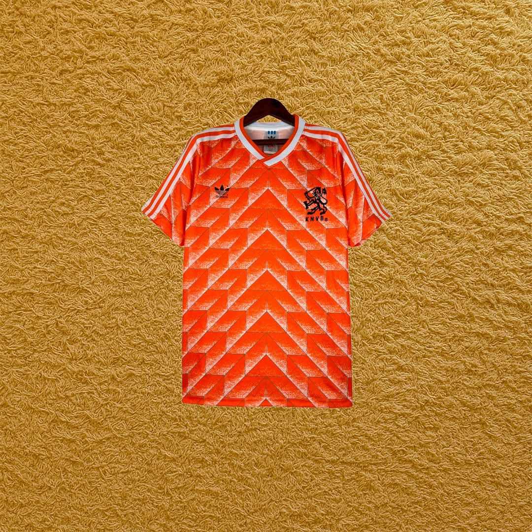 Camiseta retro Paises Bajos 1988 - Futwear