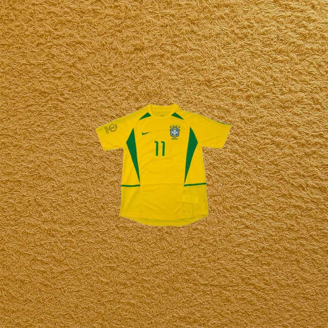 Camiseta retro Brasil 2002 - Futwear