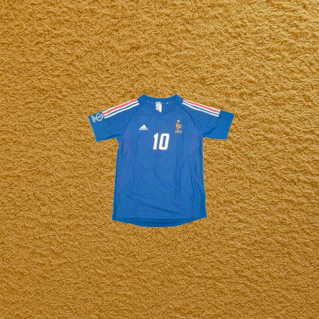 Camiseta retro Francia 2002 - Futwear