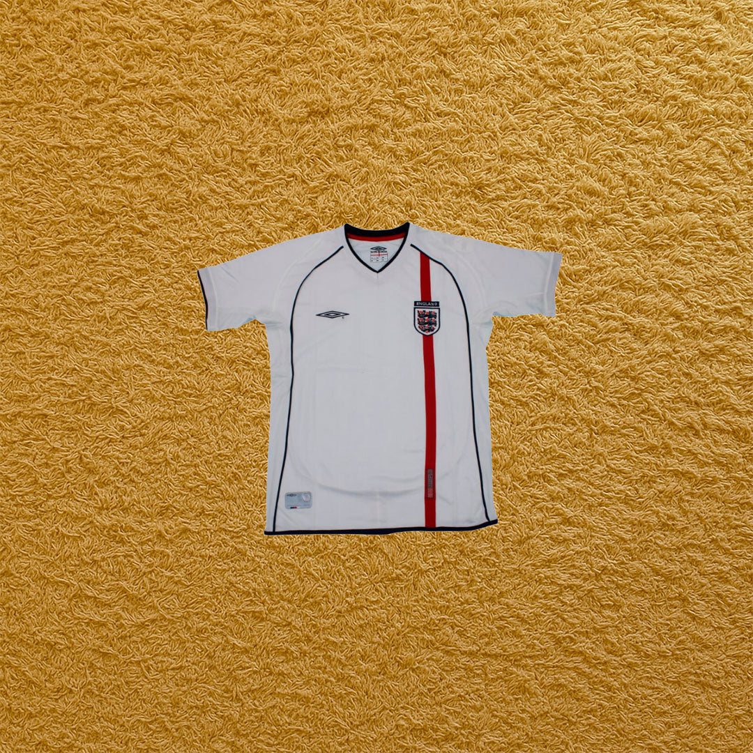 Camiseta retro Inglaterra 2002 - Futwear