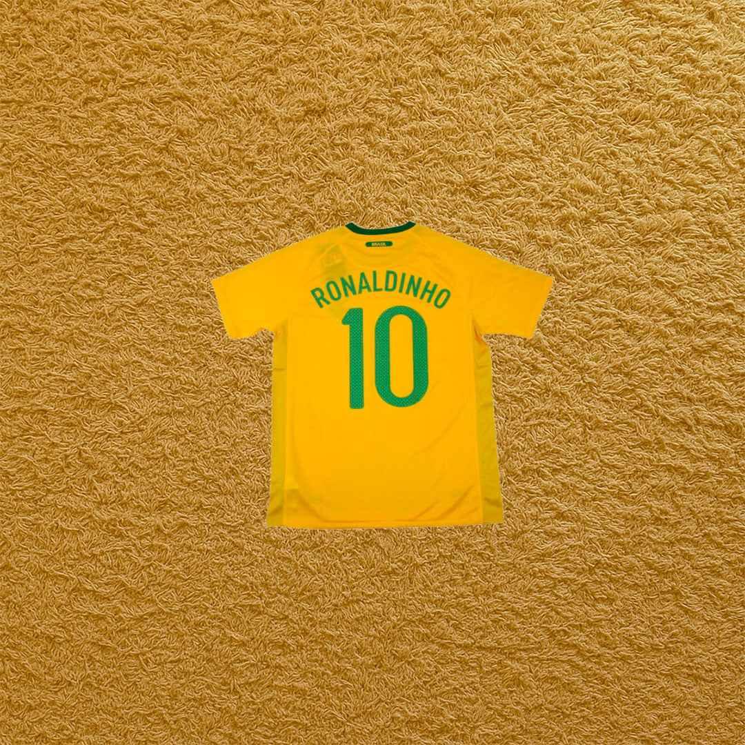 Camiseta retro Brasil 2010 - Futwear