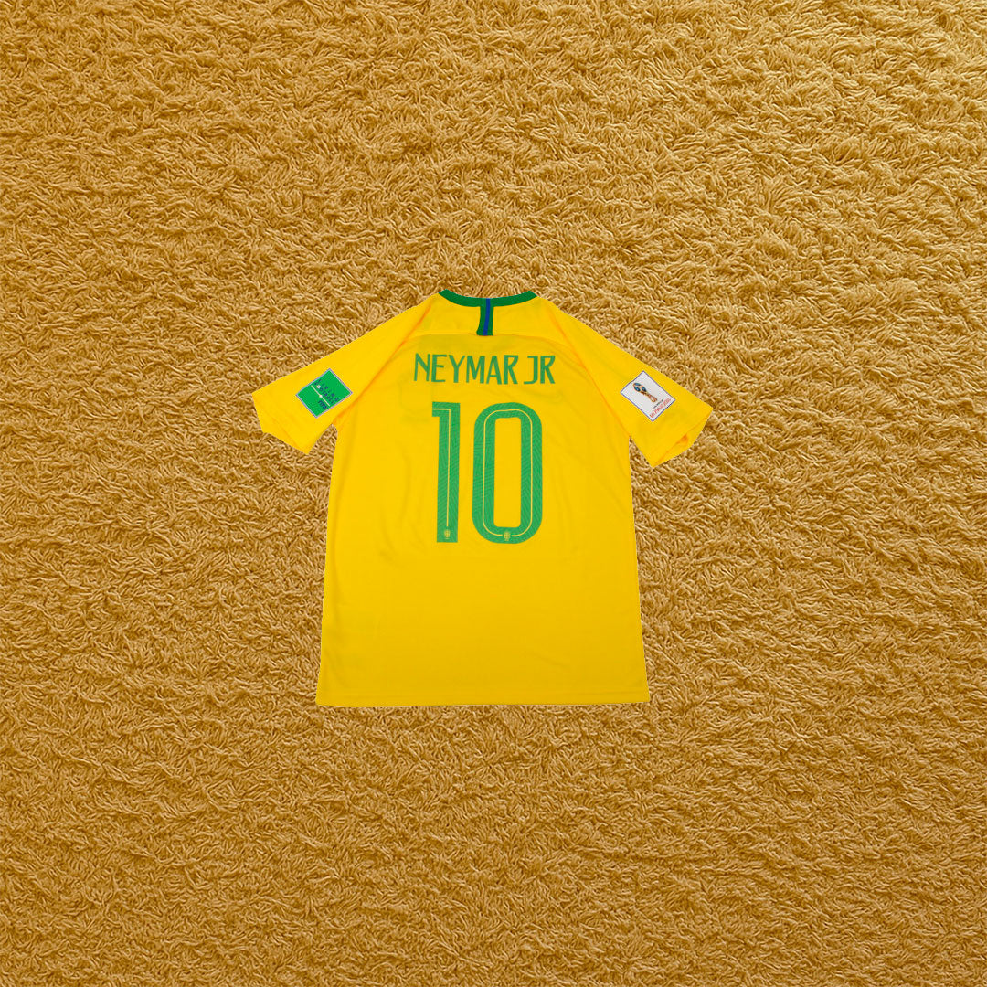 Camiseta retro Brasil 2018 - Futwear