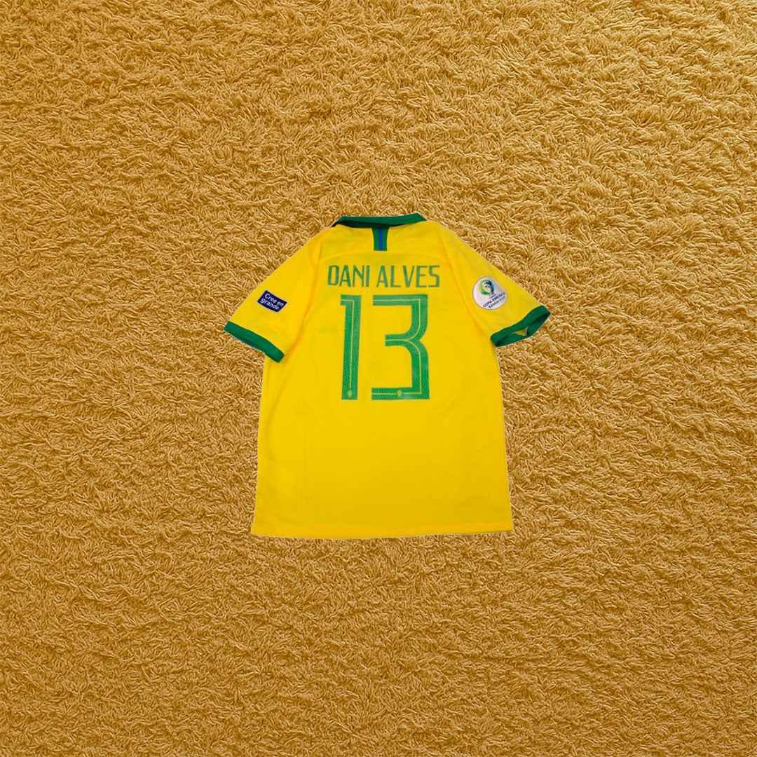 Camiseta retro Brasil 2019 - Futwear