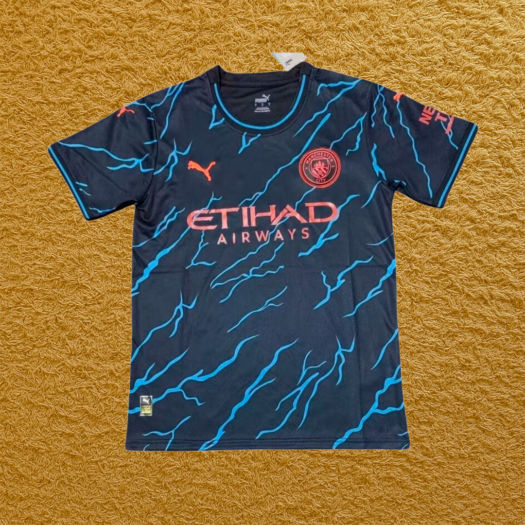 Camiseta retro Manchester City 2023/24 - Futwear