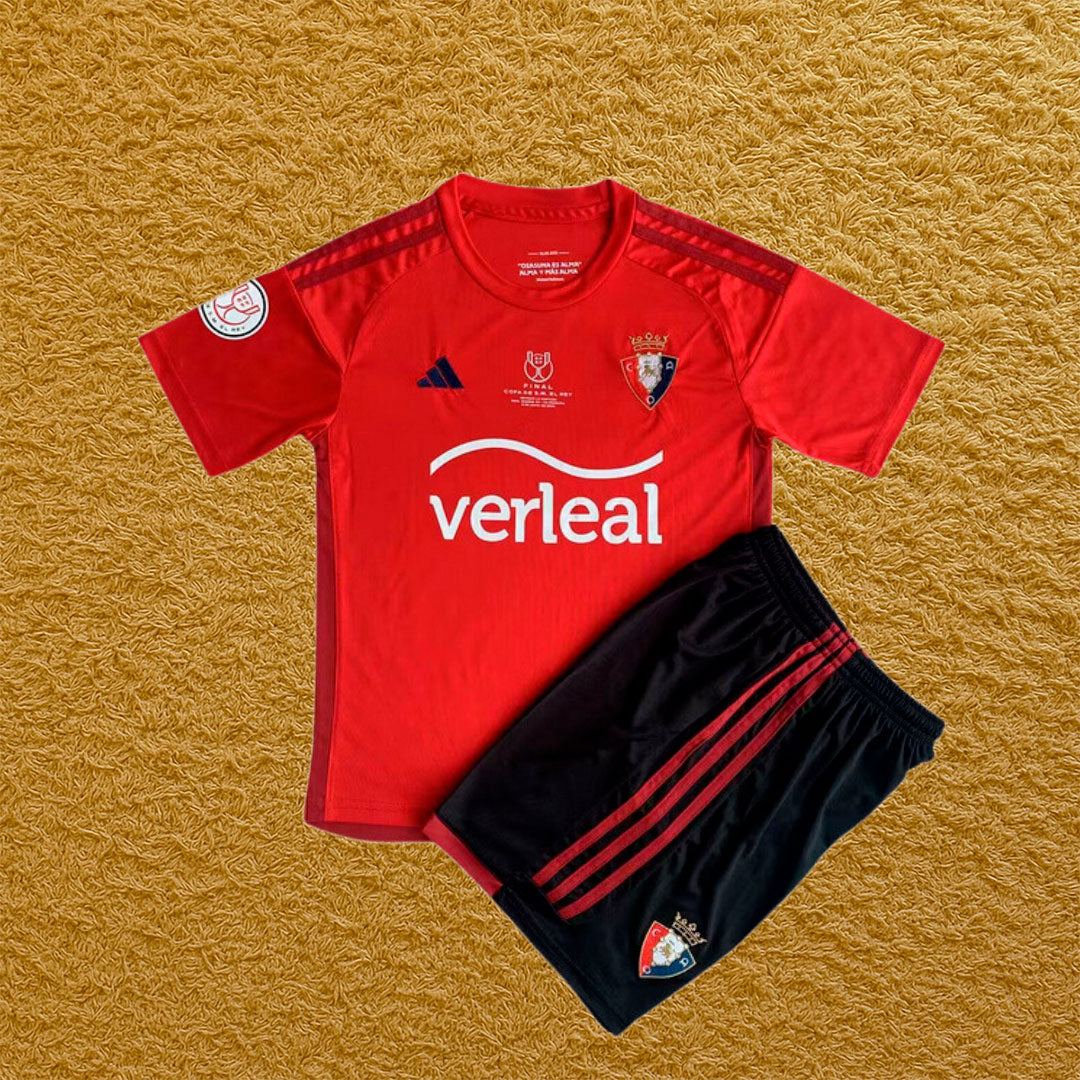 Kit infantil Osasuna 2023/24 Futwear