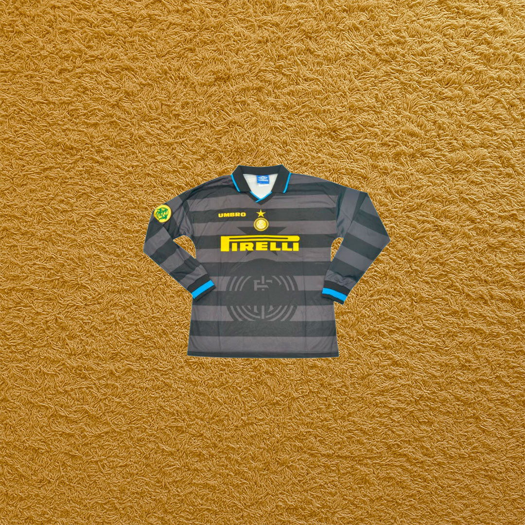 Camiseta retro manga larga Inter de Milán 1997/98 - Futwear