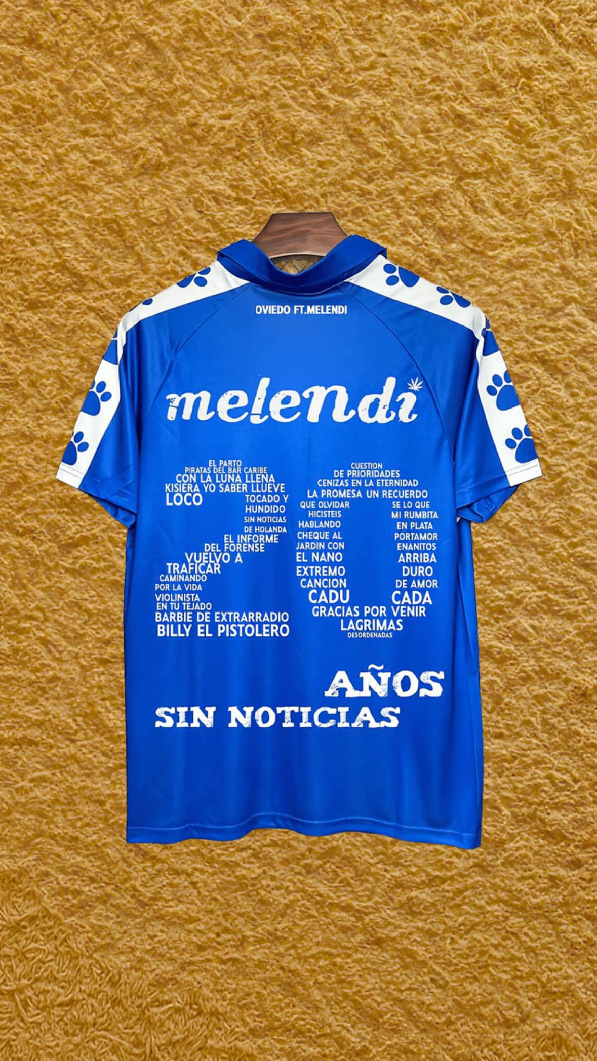 Camiseta retro especial Melendi Real Oviedo 1990/91 Futwear