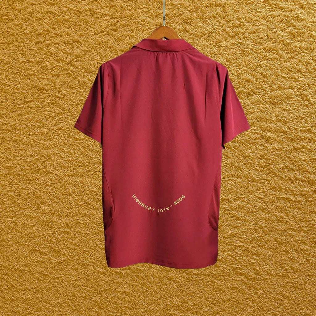 Camiseta retro Arsenal 2005/06 - Futwear