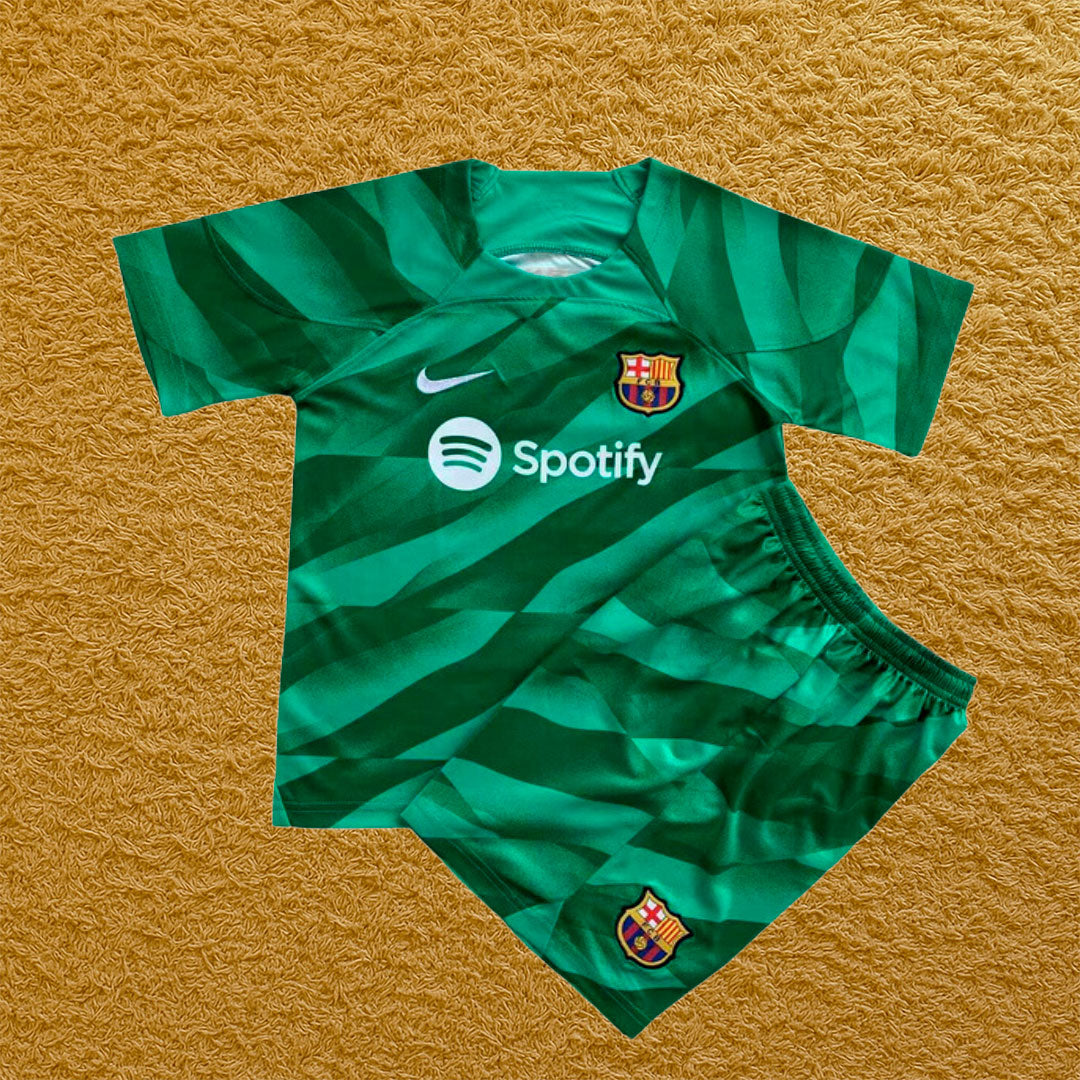 Kit infantil portero Barcelona 2023/24 Futwear
