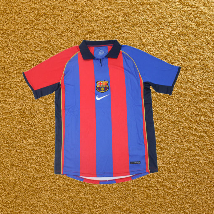 Camiseta retro FC Barcelona 2001/02 Futwear