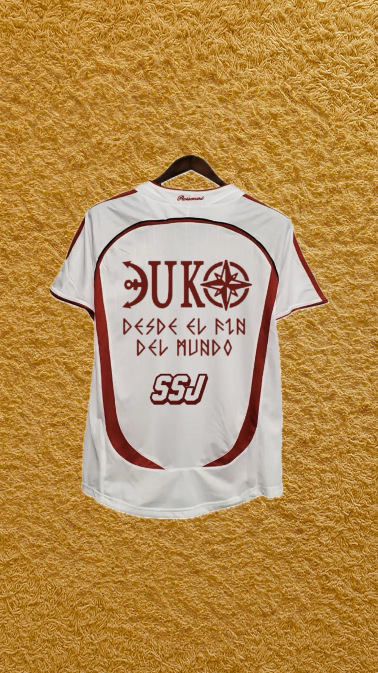 Camiseta AC Milan edición Duki Futwear