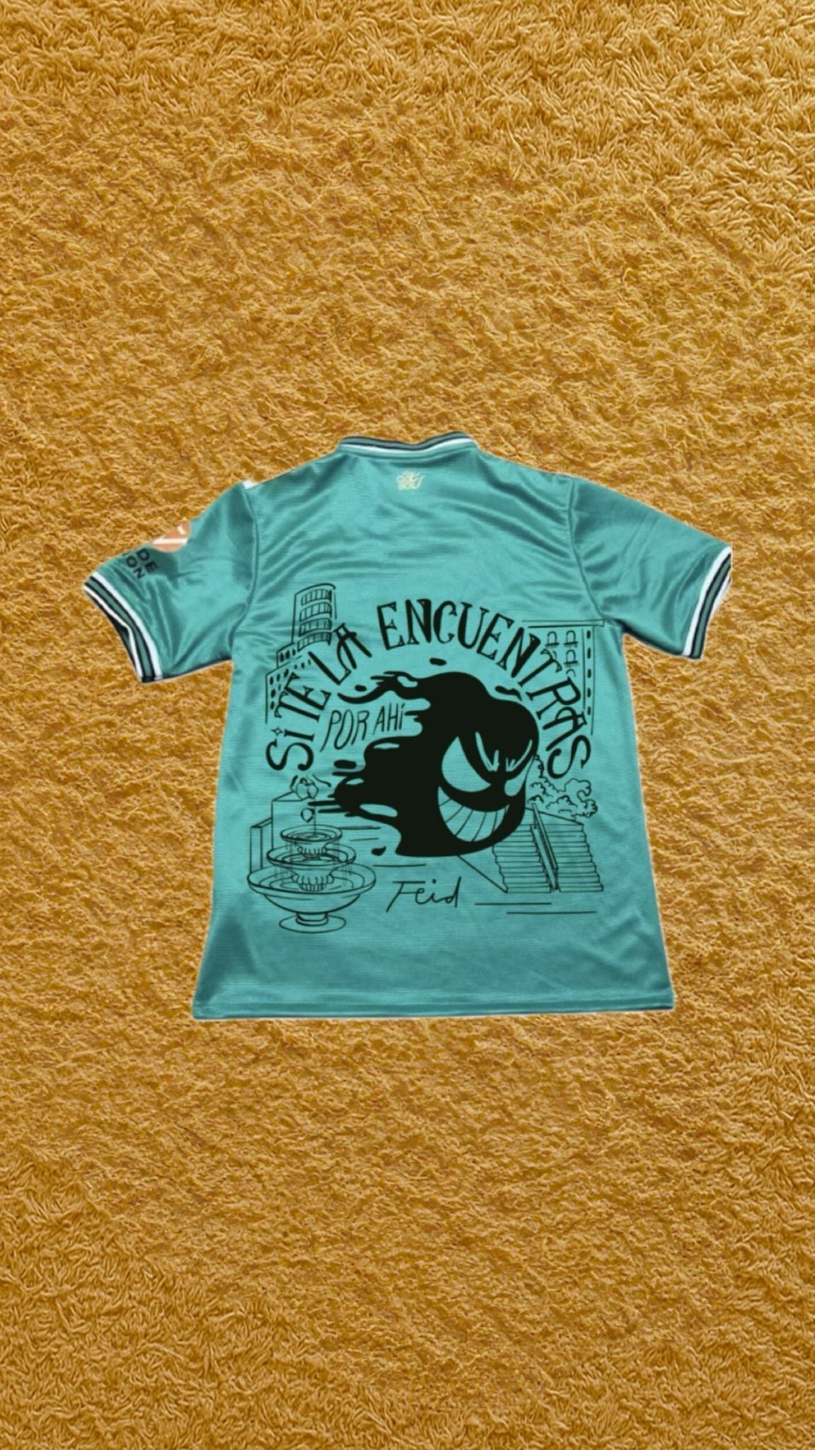 Camiseta Aston Villa edición Feid Futwear