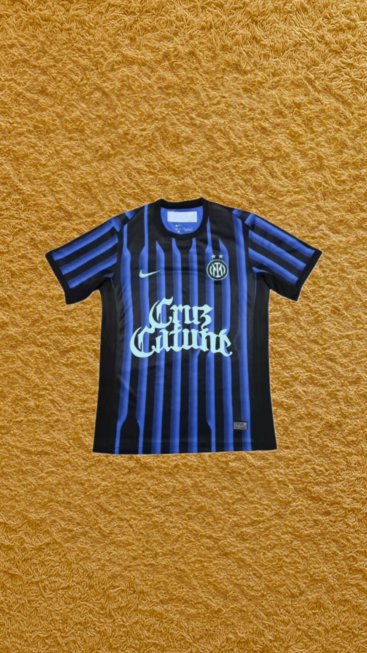 Camiseta Inter de Milán edición Cruz Cafune Futwear