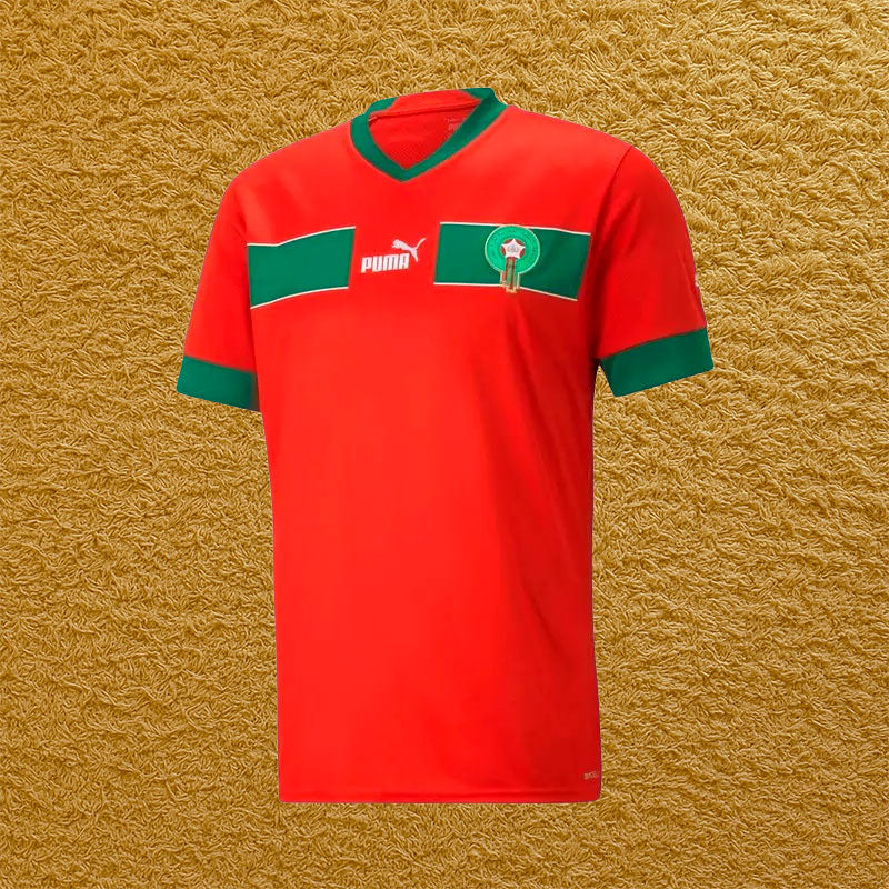 Camiseta retro Marruecos 2022 - Futwear