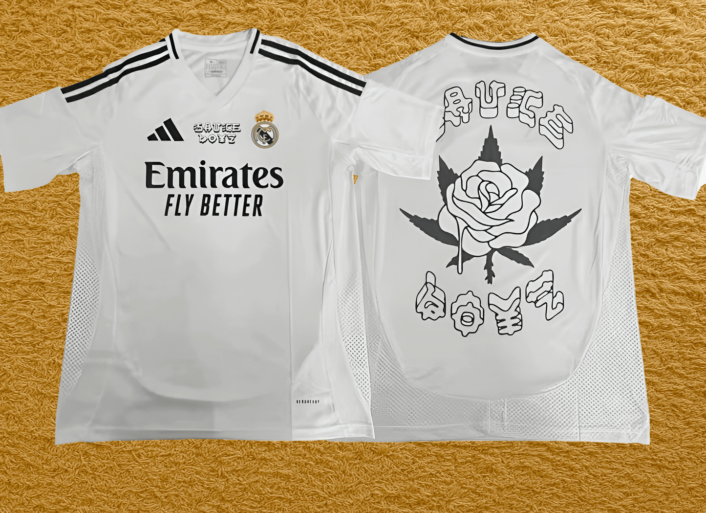 Camiseta Real Madrid edición Eladio Carrión