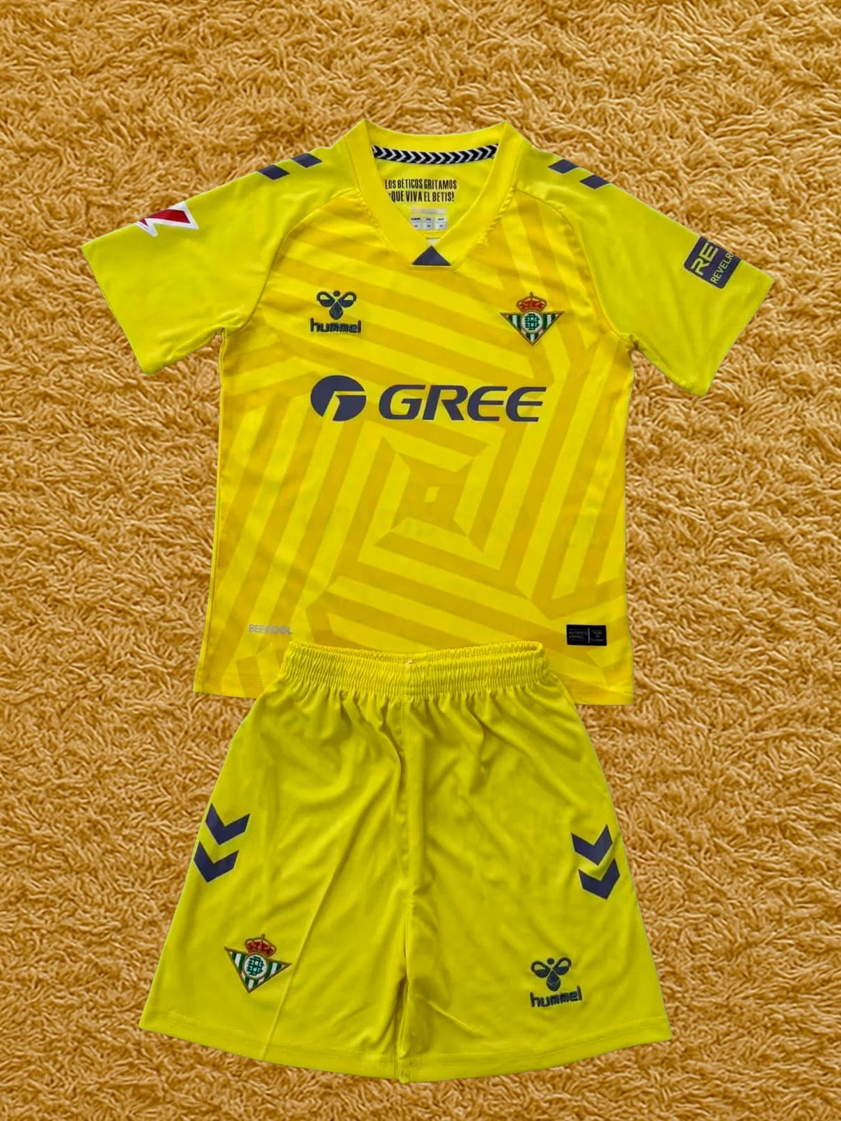 Kit infantil portero Betis 2025/26 Futwear