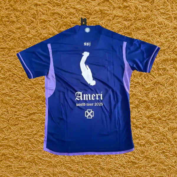 Camiseta Argentina edición Duki, vista trasera