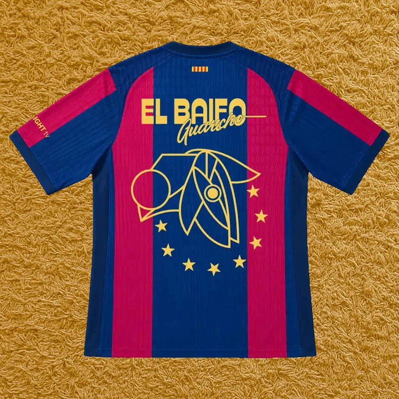 Camiseta Barcelona edición Quevedo, vista trasera