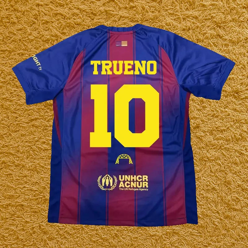 Camiseta Barcelona edición Trueno, vista trasera