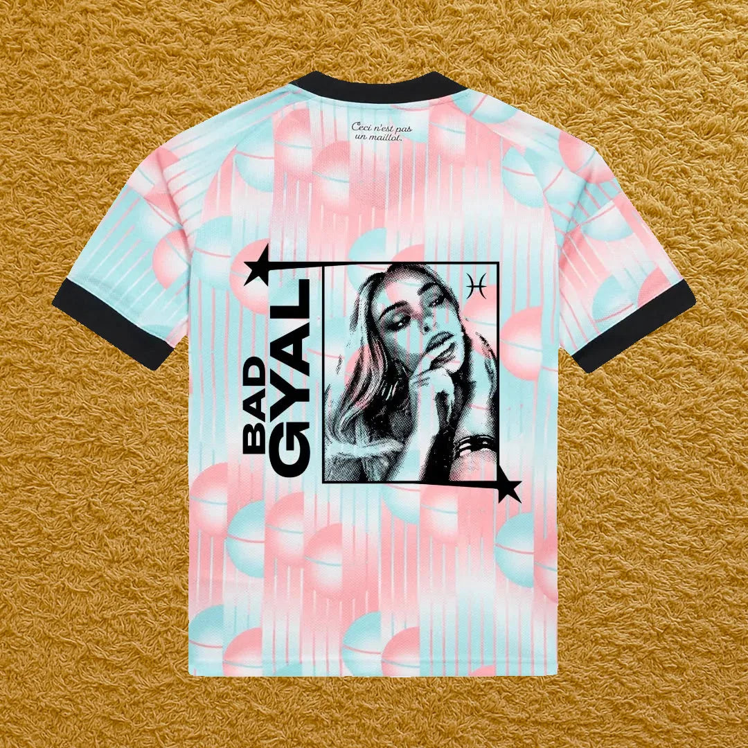 Camiseta Bélgica edición Bad Gyal, vista trasera