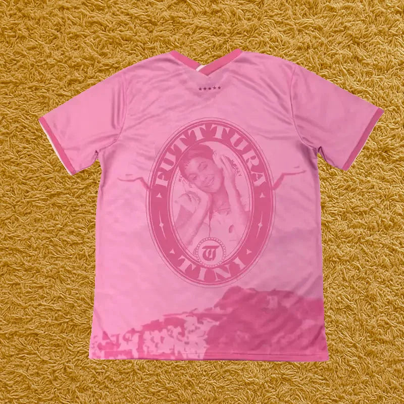Camiseta Brasil edición Tini, vista trasera