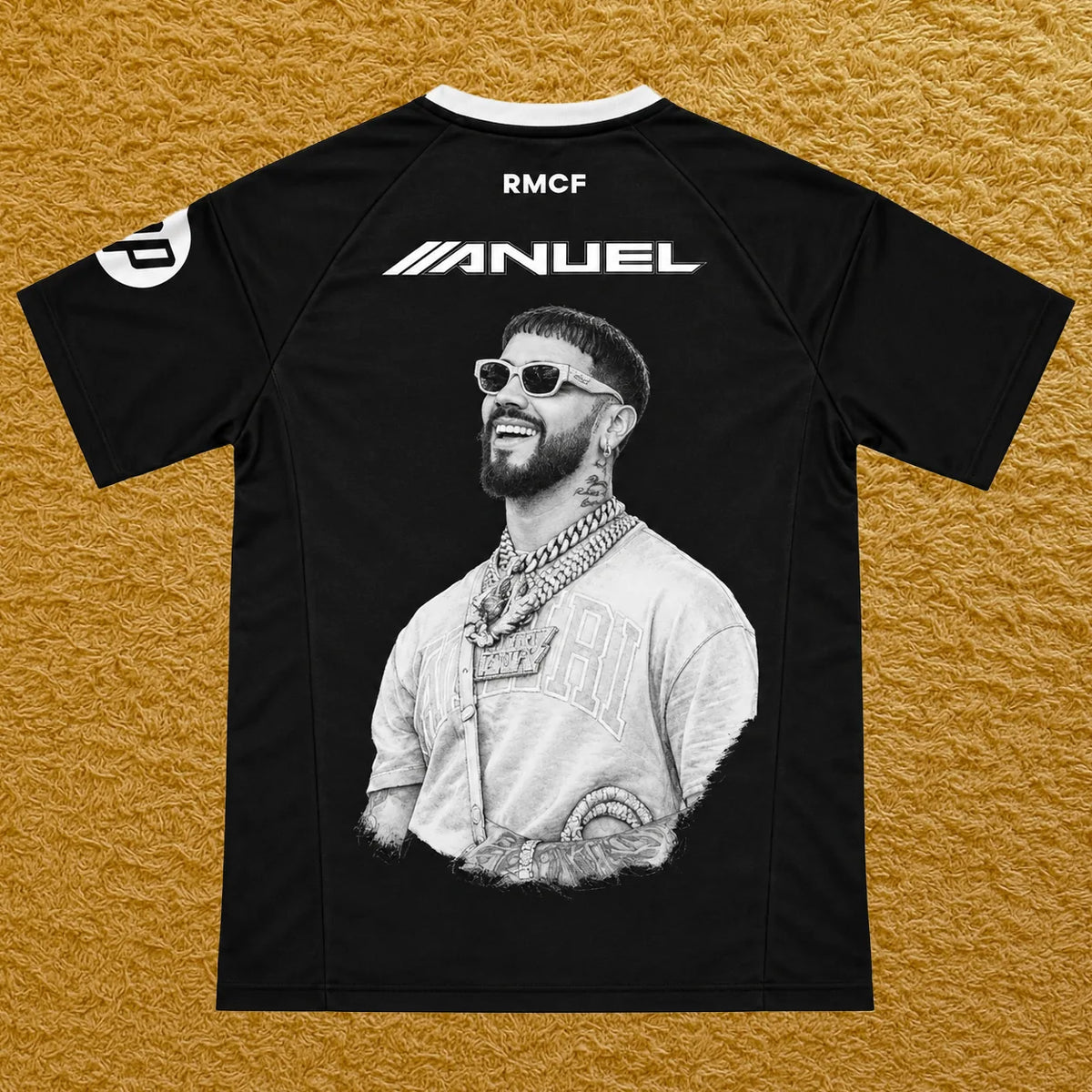 Camiseta Real Madrid edición Anuel, vista trasera