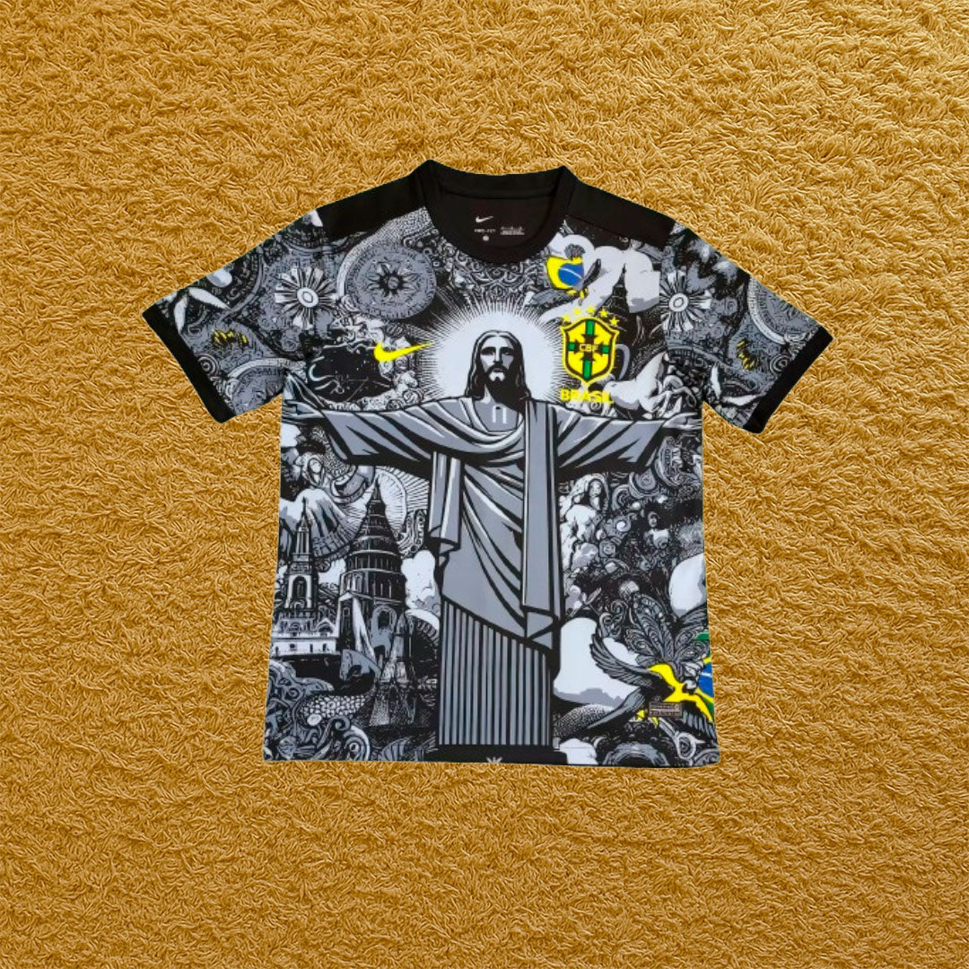 Camiseta Brasil edición Cristo Redentor - Futwear