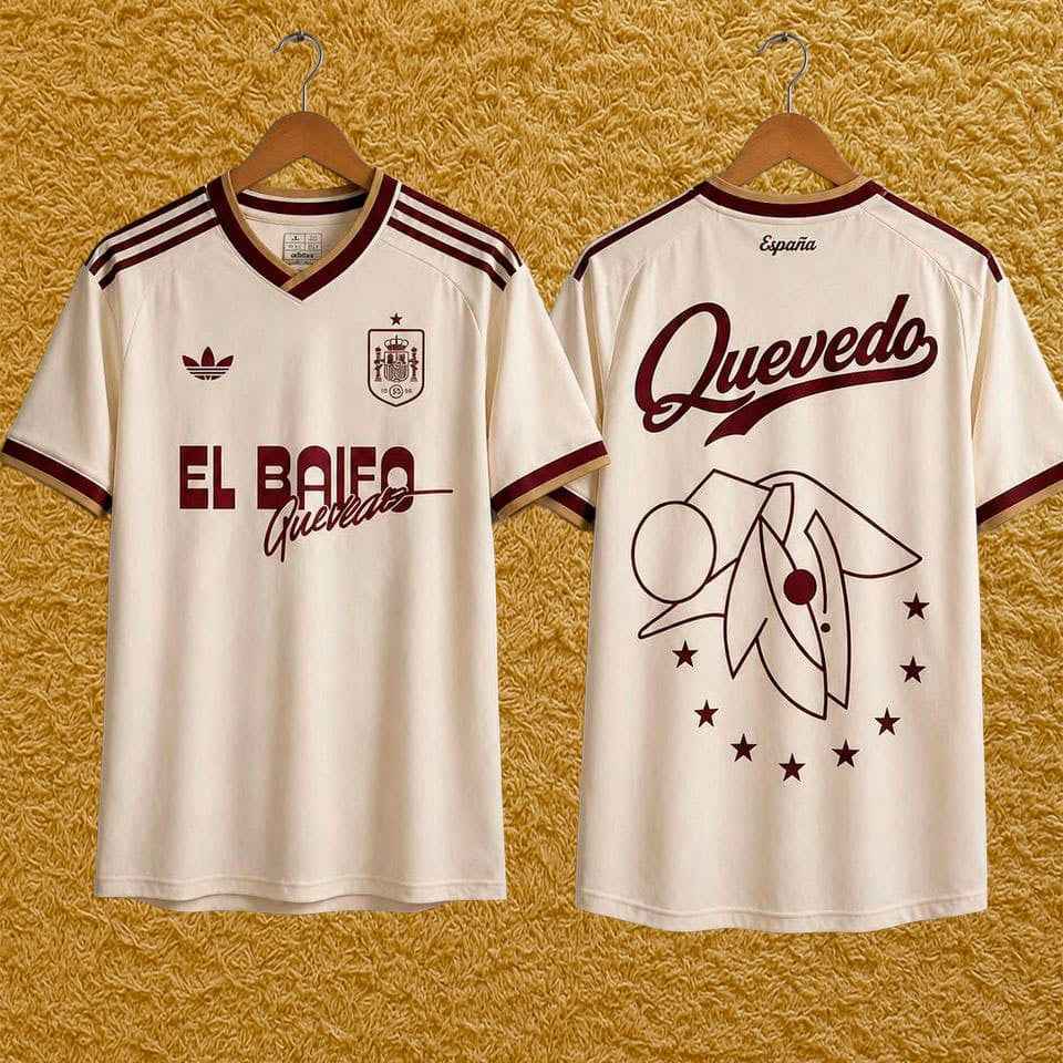 Camiseta España edición Quevedo (Baifo)