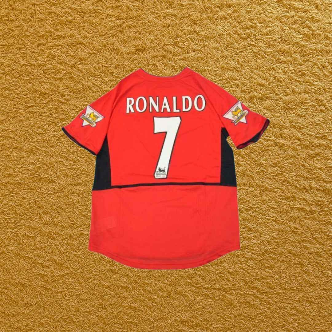 Camiseta retro Manchester United 2003/04 - Futwear