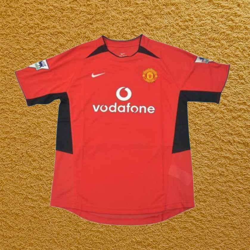 Camiseta retro Manchester United 2003/04 - Futwear