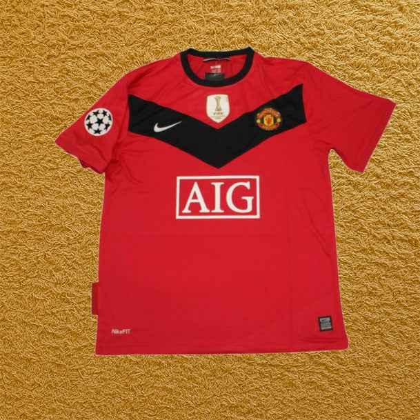 Camiseta retro Manchester United 2009/10 - Futwear