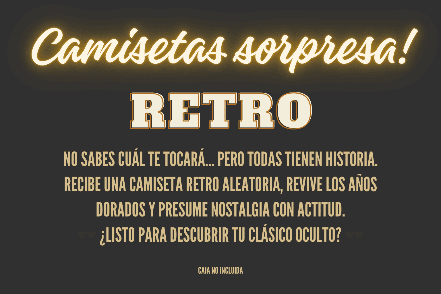 CAMISETA SORPRESA RETRO Futwear