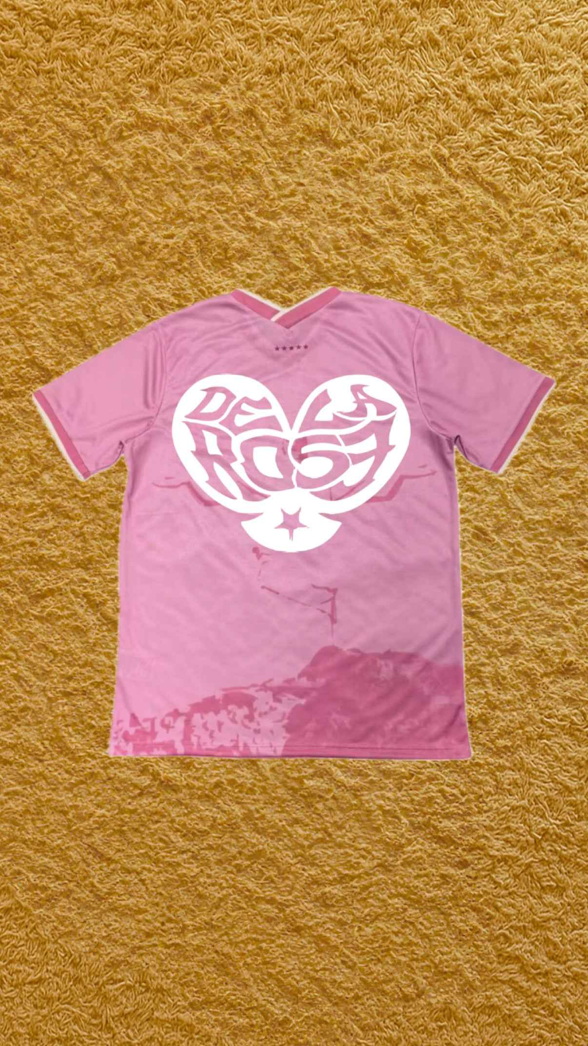 Camiseta Brasil edición De la Rose Futwear