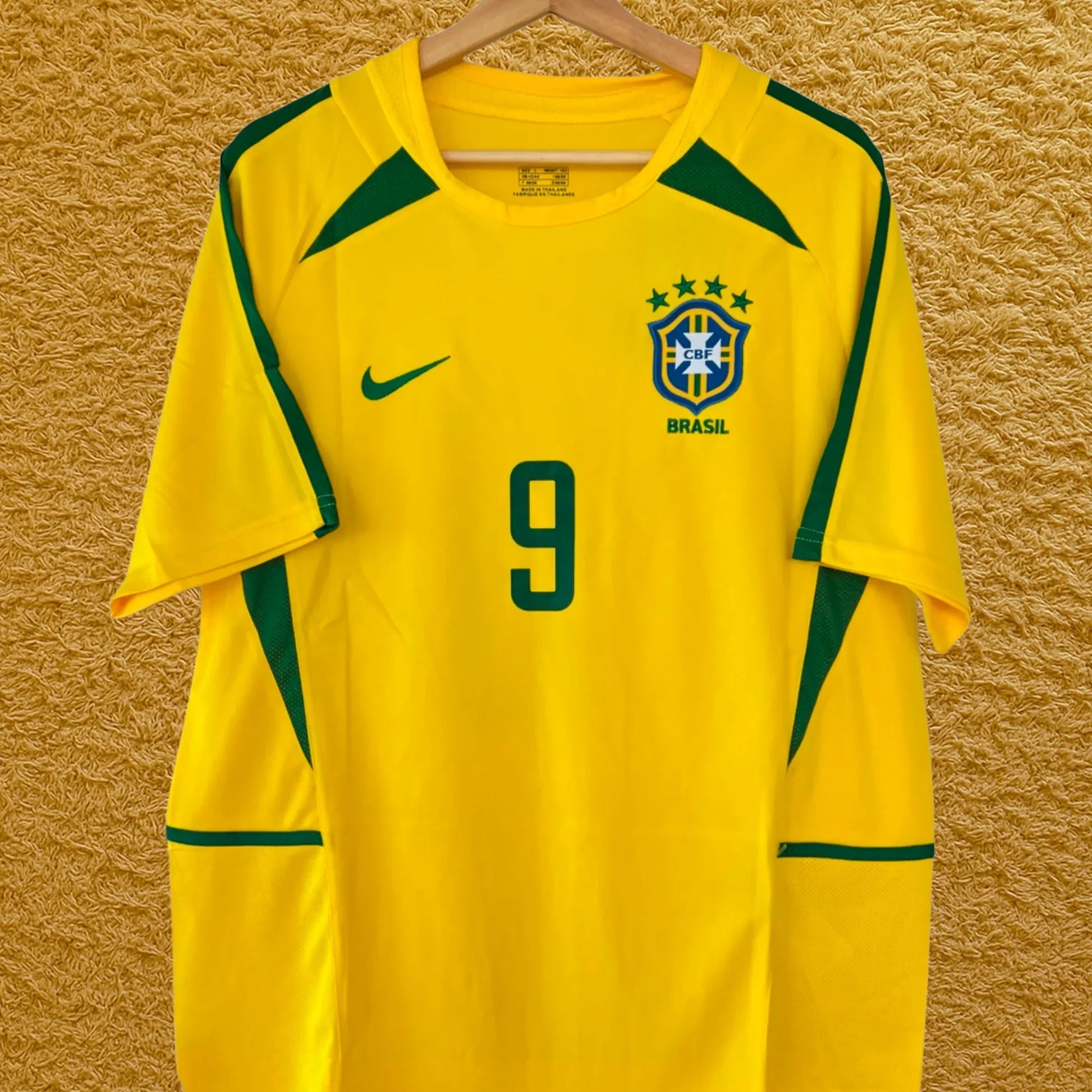 Camiseta retro Brasil 2002 Futwear