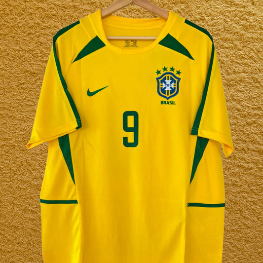 Camiseta retro Brasil 2002 Futwear