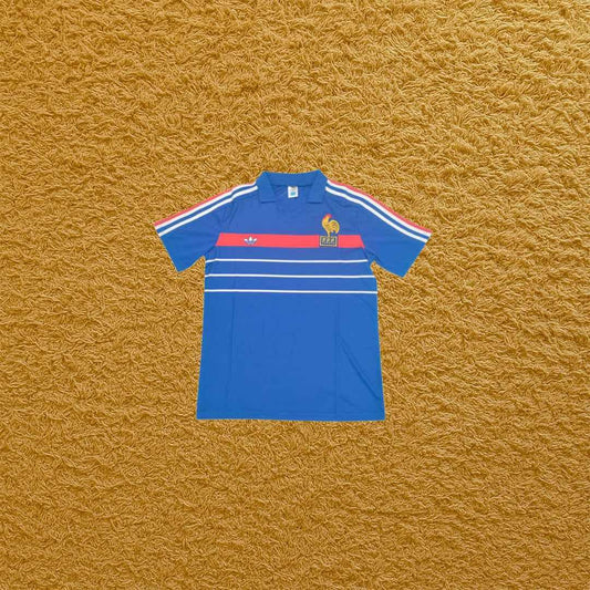 Camiseta retro Francia 1984 - Futwear