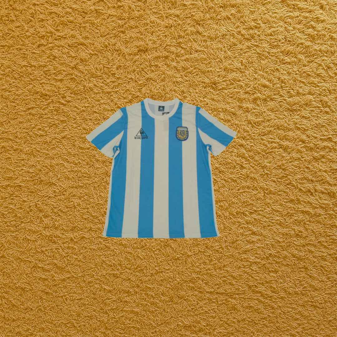 Camiseta retro Argentina 1986 - Futwear