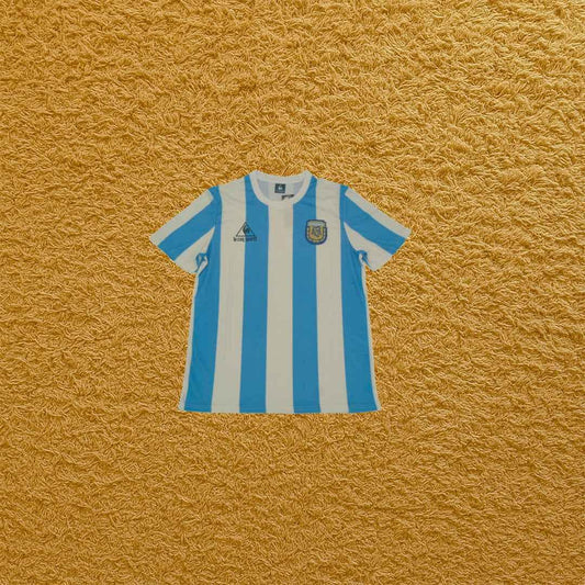 Camiseta retro Argentina 1986 - Futwear