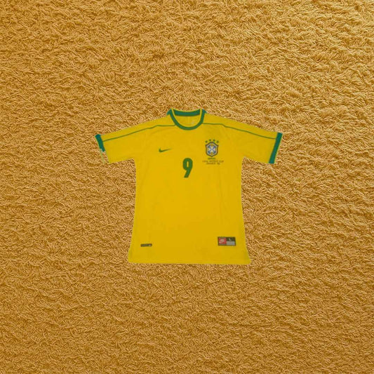 Camiseta retro Brasil 1998 - Futwear